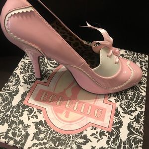 Pink and White shoe